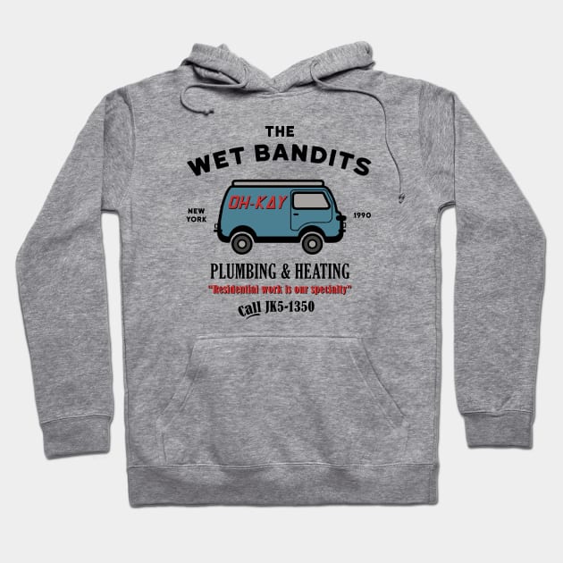 The wet bandits Hoodie by Melonseta